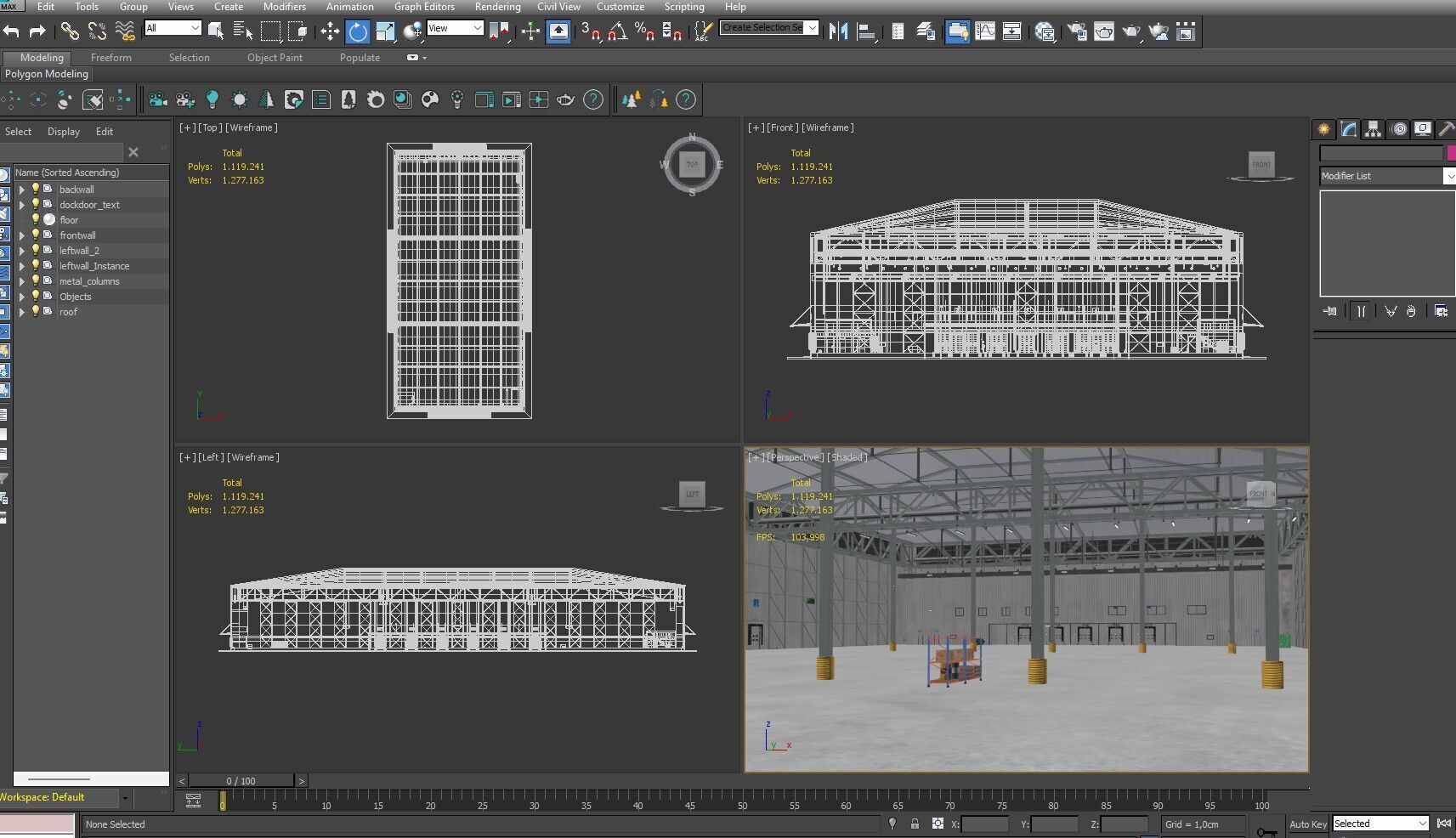 Warehouse Logistic 10 interior and exterior 3D model_28