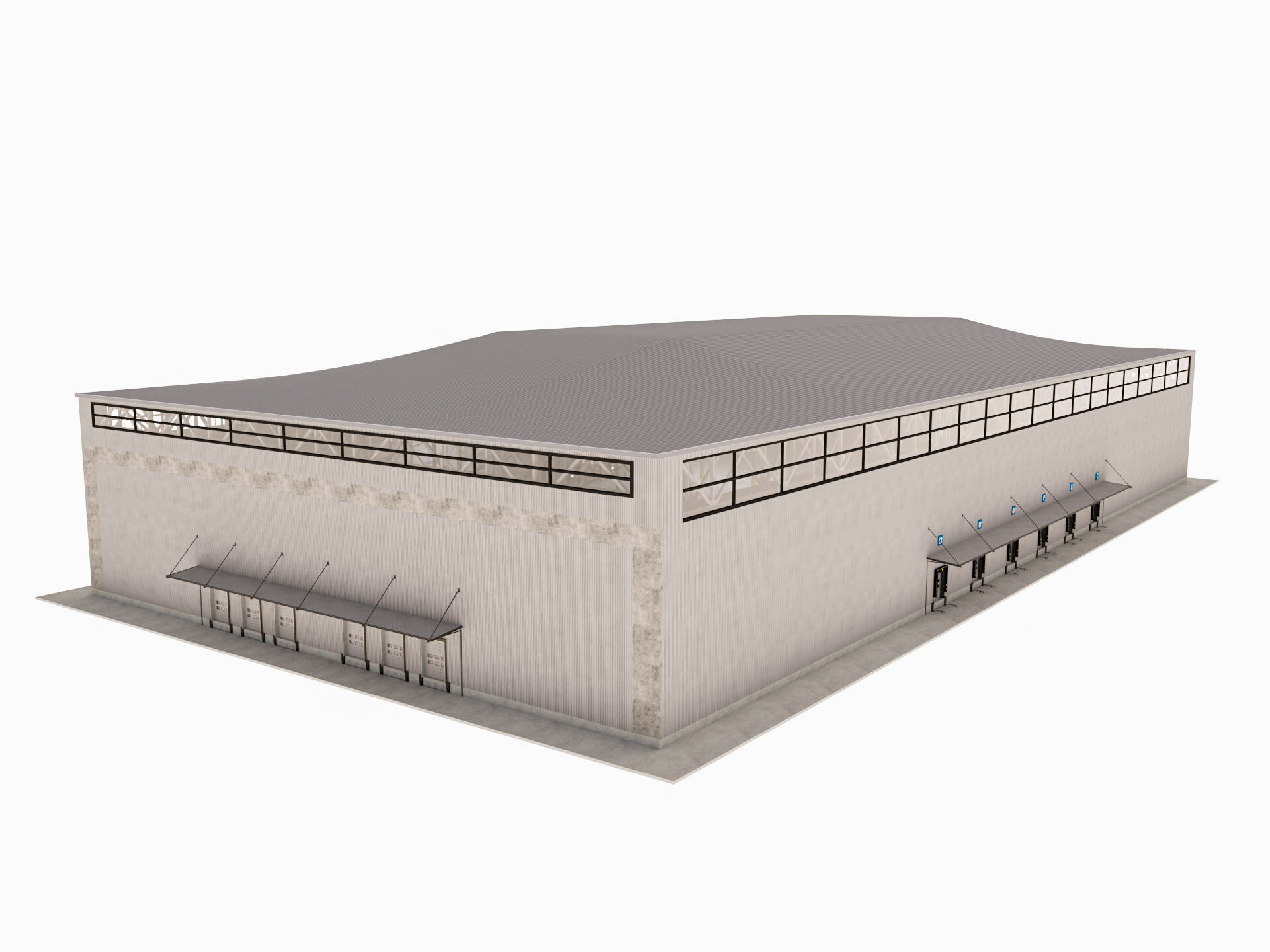 Warehouse Logistic 10 interior and exterior 3D model_15