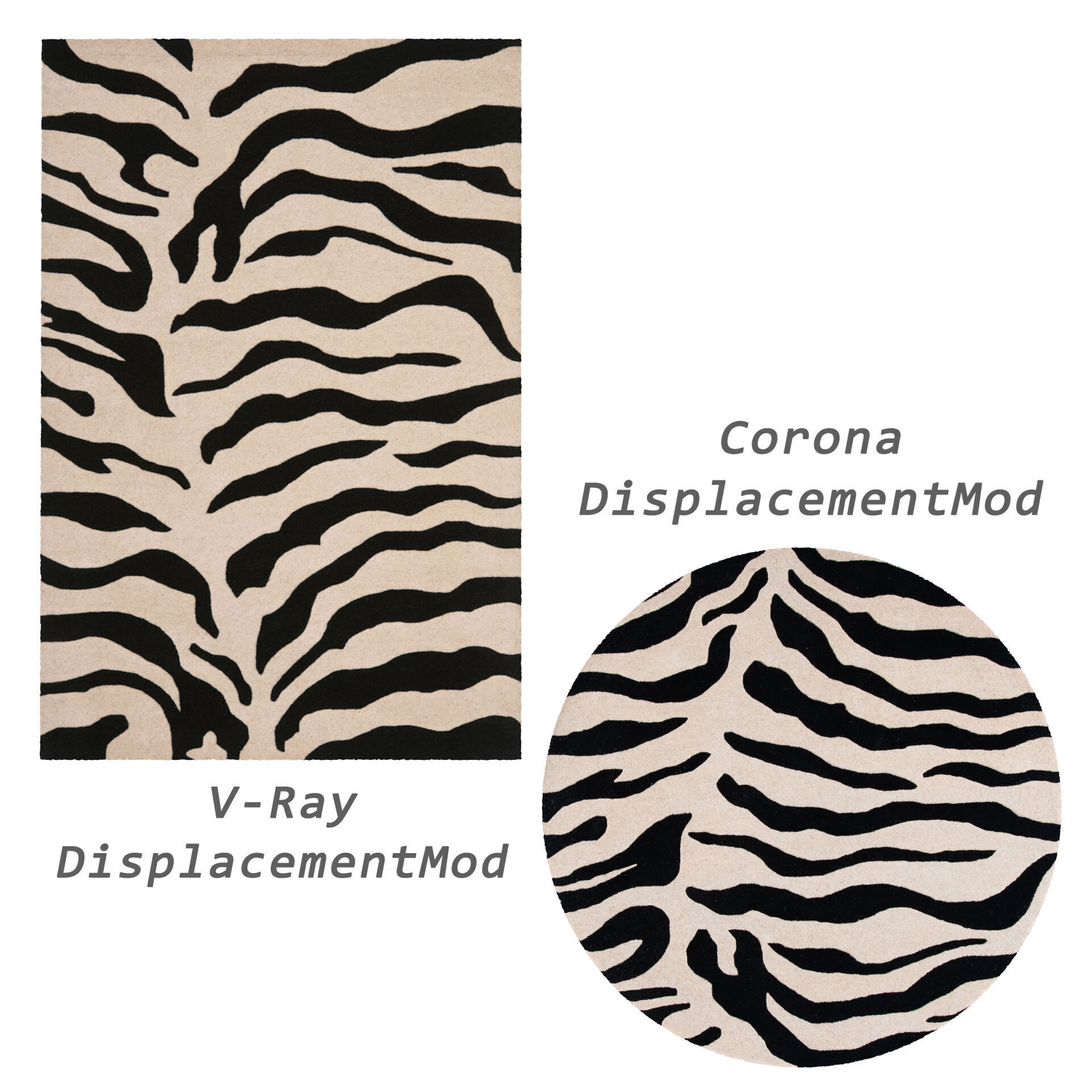 Rugs No 1013 Low-poly 3D model_2