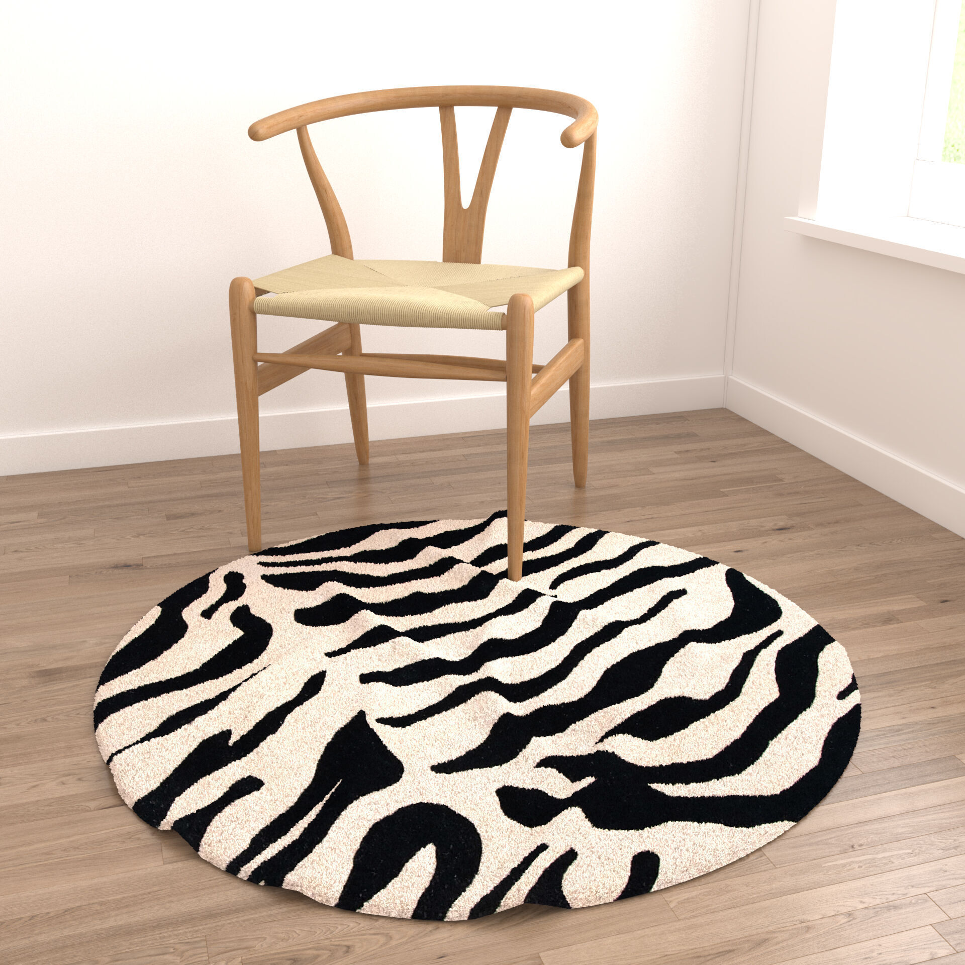 Rugs No 1013 Low-poly 3D model_3