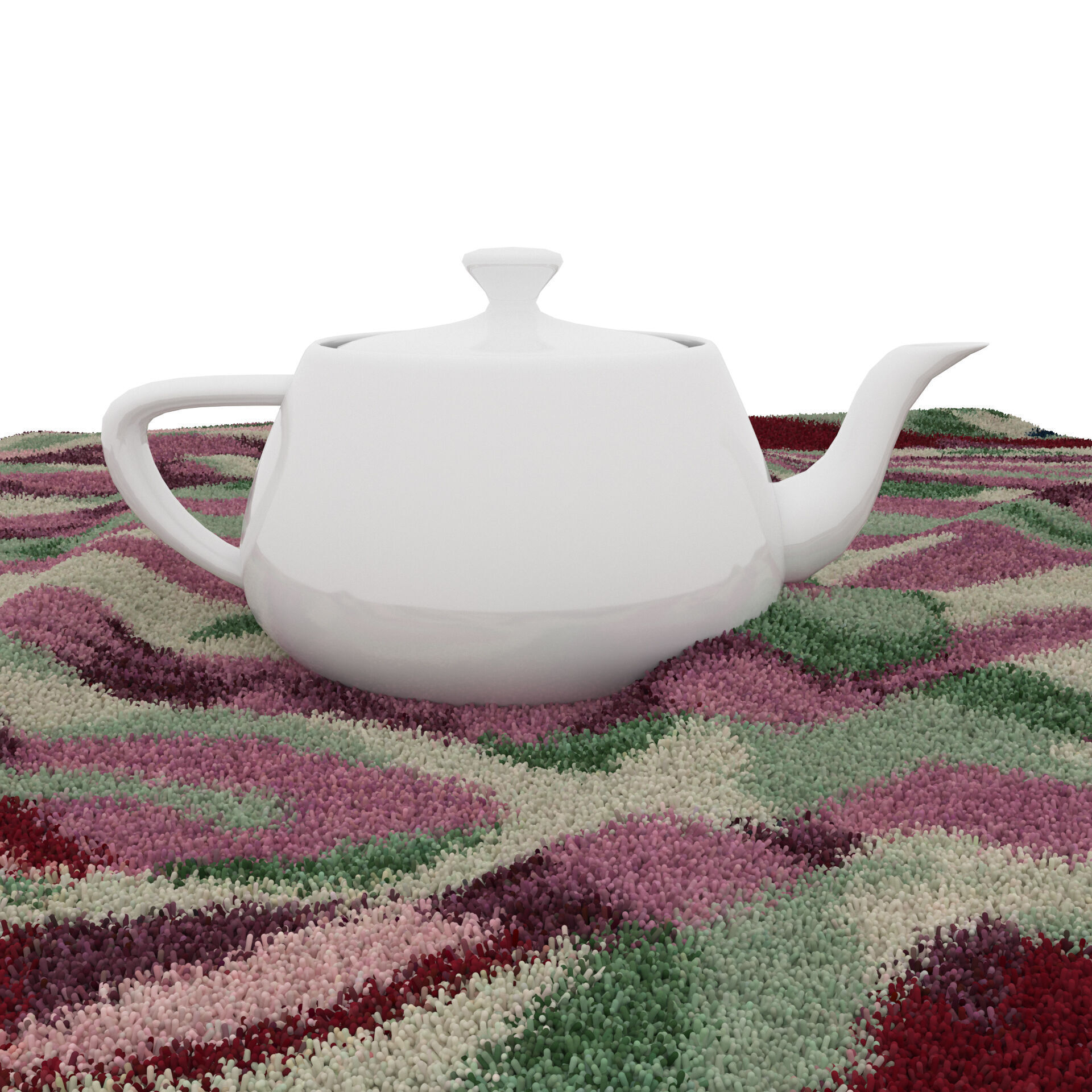 Rugs No 1013 Low-poly 3D model_8