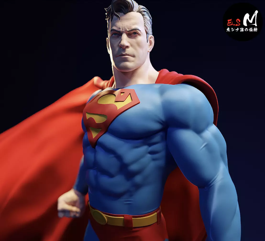 SuperMan BY ESM 3D print model