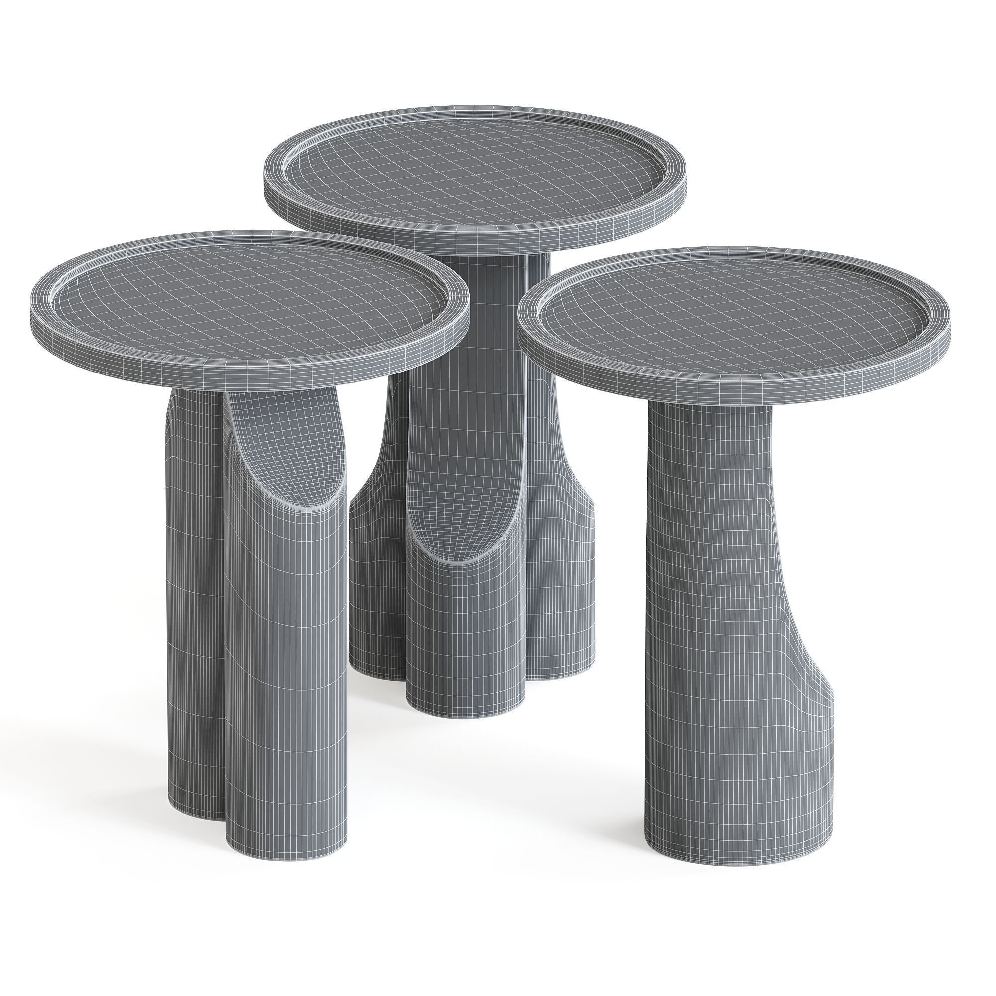 Table La Redoute 3D model_4