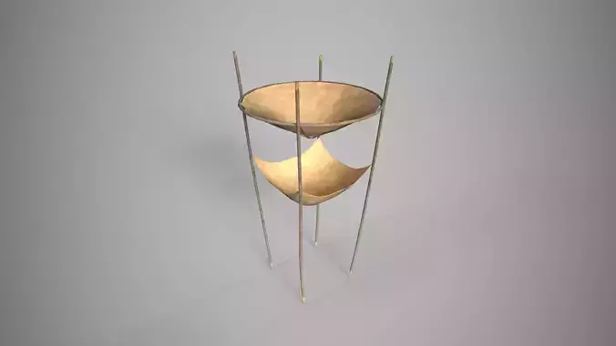 Water Collector Low-poly 3D model