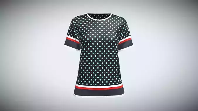 Girls Printed Tops V2