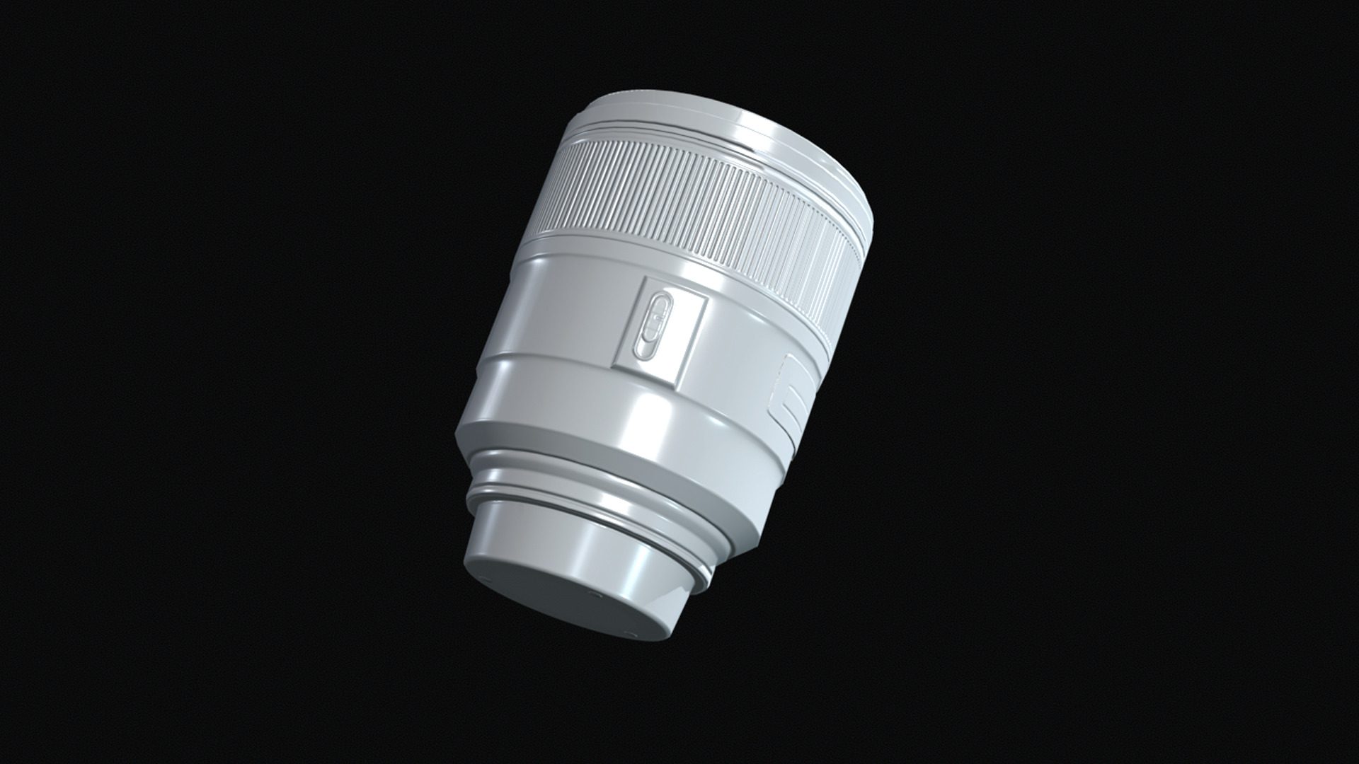 Used DSLR Camera Game Ready Assets Low-poly 3D model_12