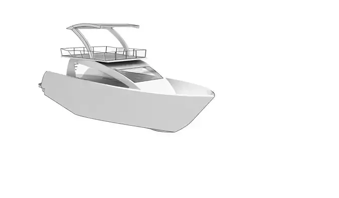 Yacht Design Made On Rhino8