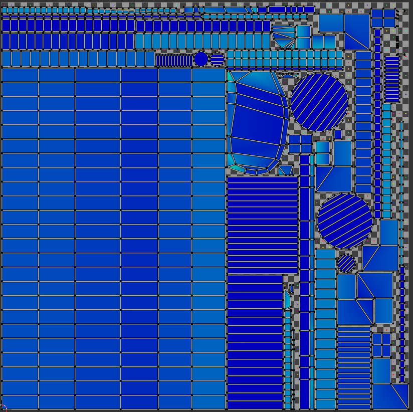 Game Ready Nukegun from fallout Low-poly 3D model_6