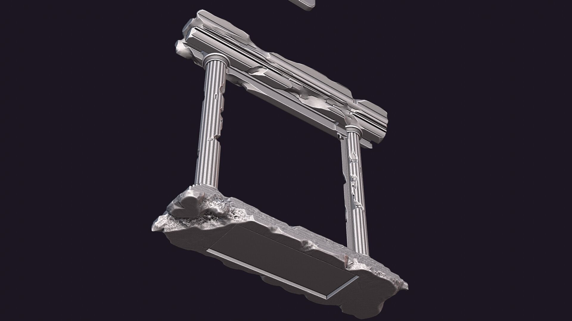 Greek Phone Stand 3D Print 3D print model_20