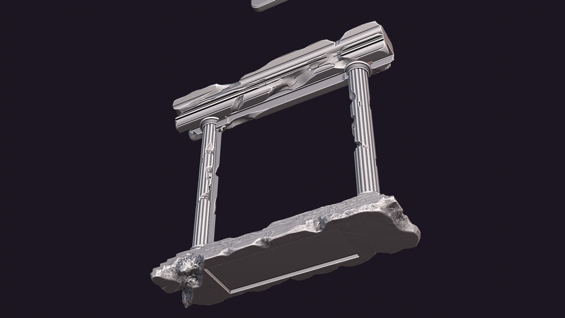 Greek Phone Stand 3D Print 3D print model_21