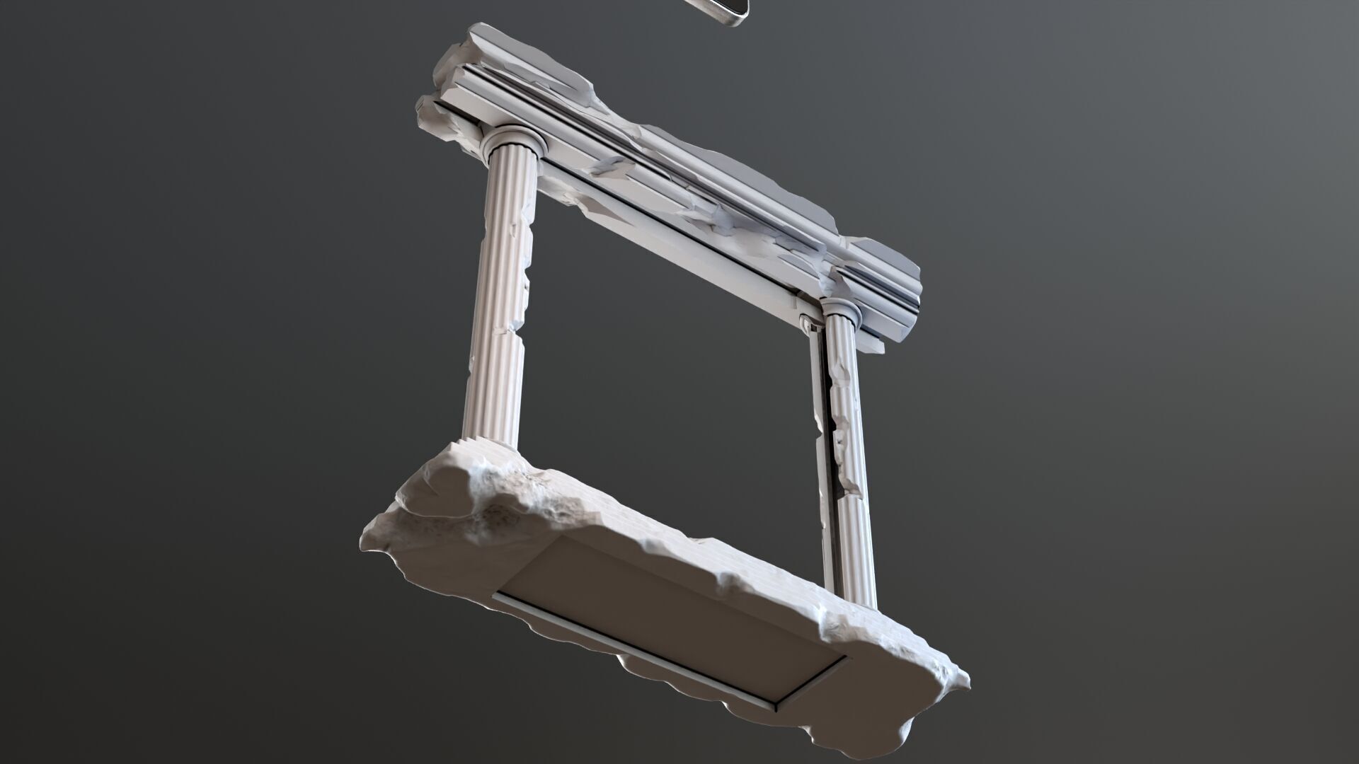 Greek Phone Stand 3D Print 3D print model_8