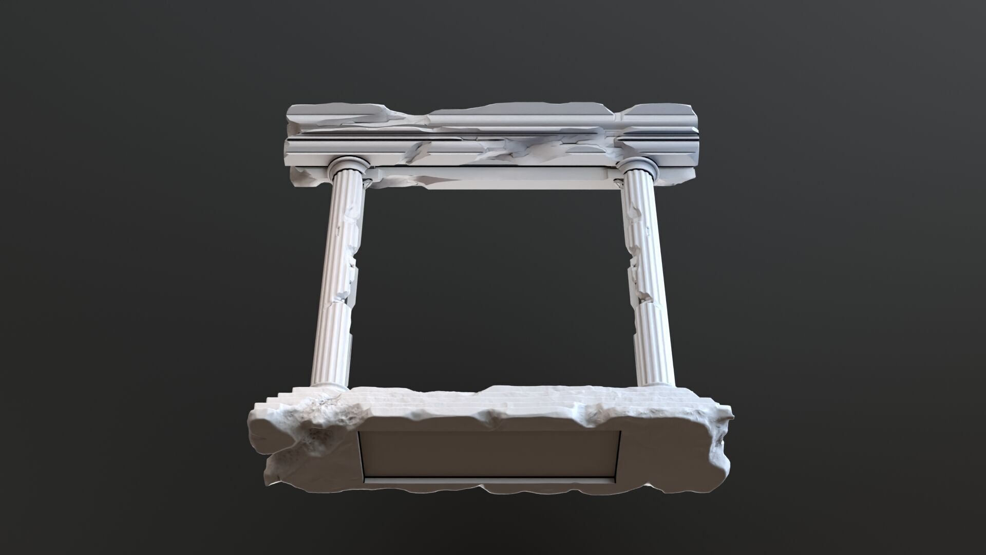 Greek Phone Stand 3D Print 3D print model_7