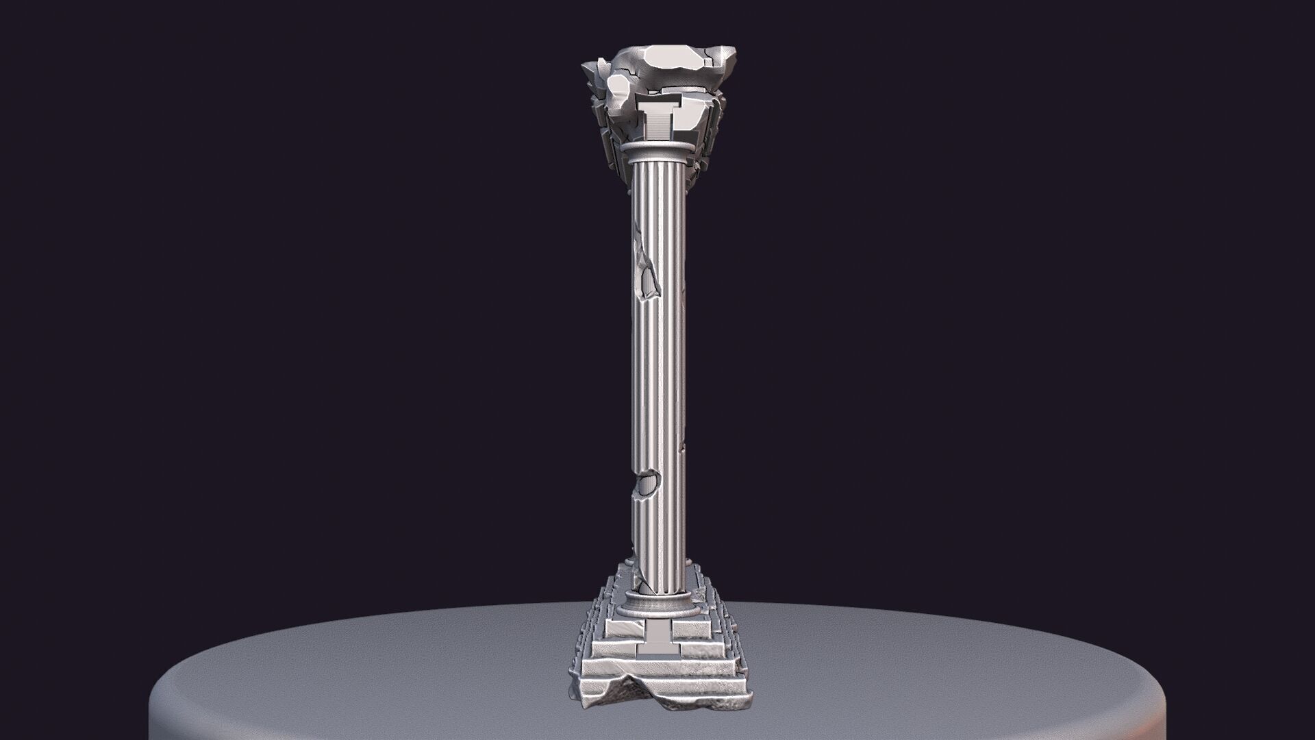 Greek Phone Stand 3D Print 3D print model_17