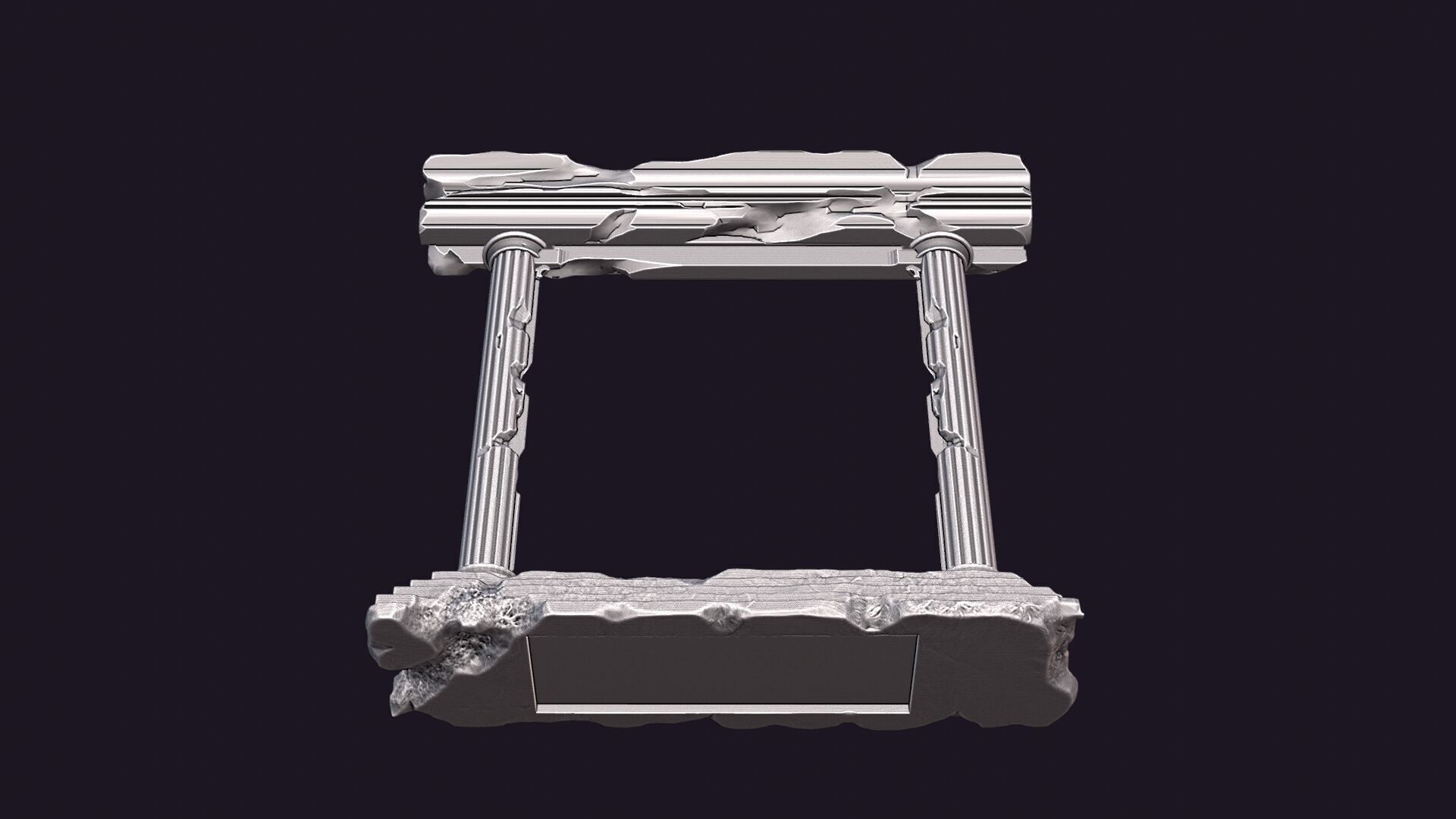 Greek Phone Stand 3D Print 3D print model_19