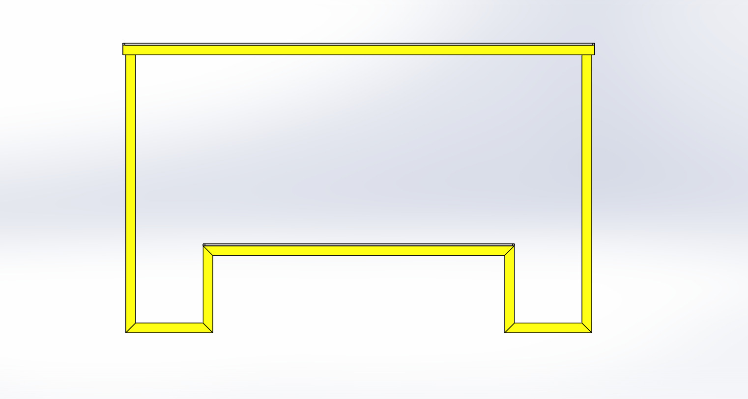 Dinning table can customizing design 3D model_3