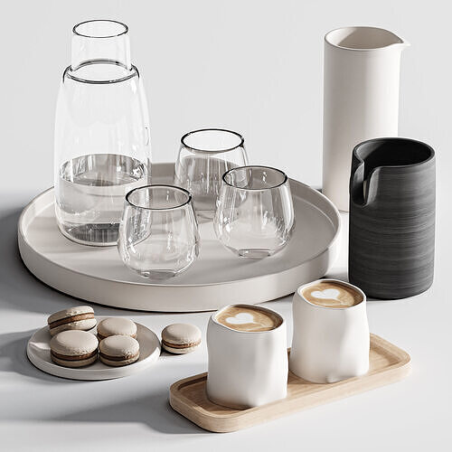 Tableware set15 3D model