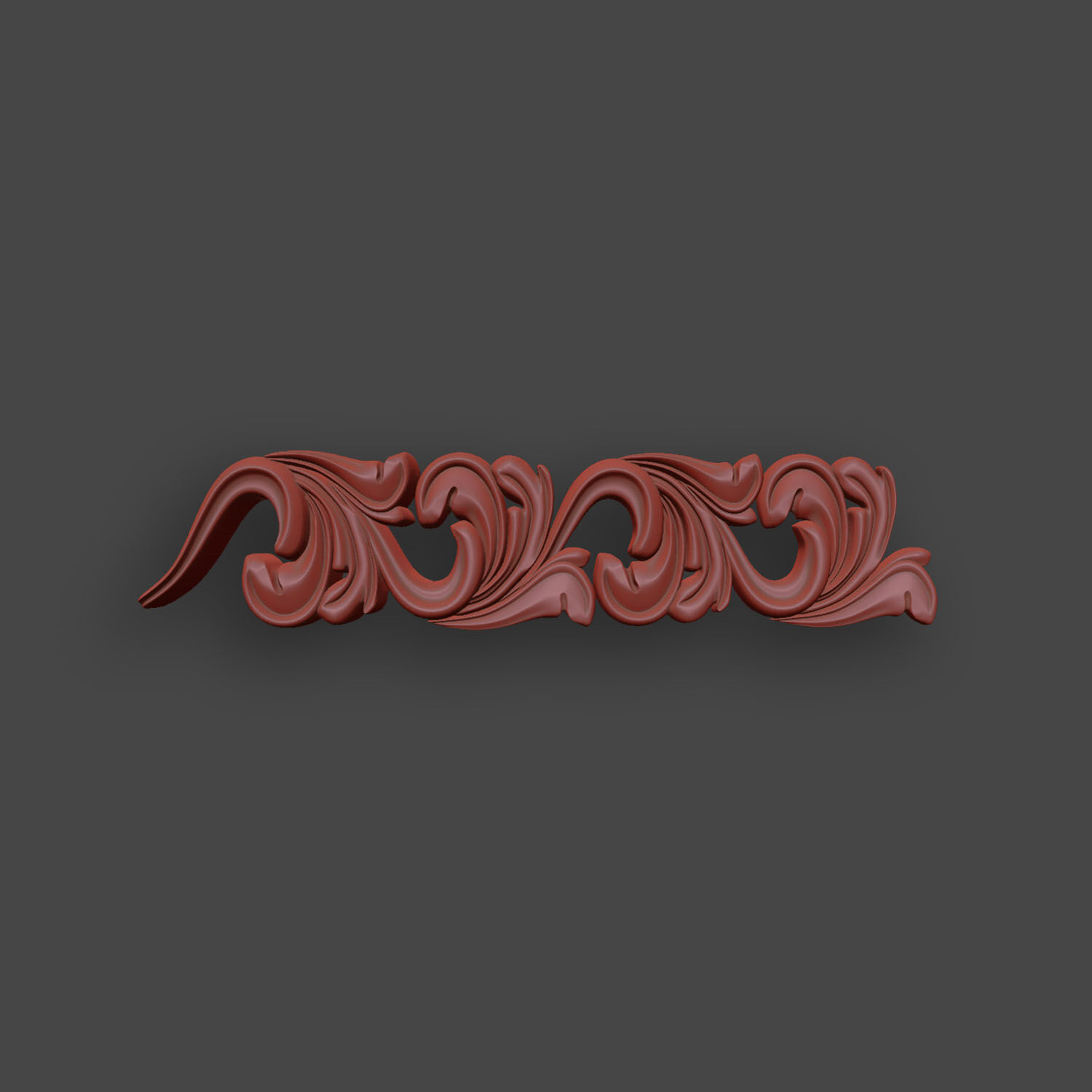 5 Borders Ornamental Pack 9 3D model_13