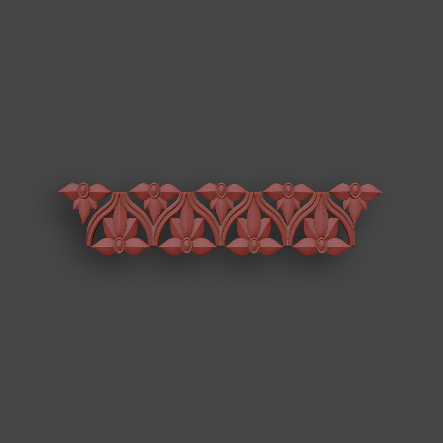 5 Borders Ornamental Pack 9 3D model_17