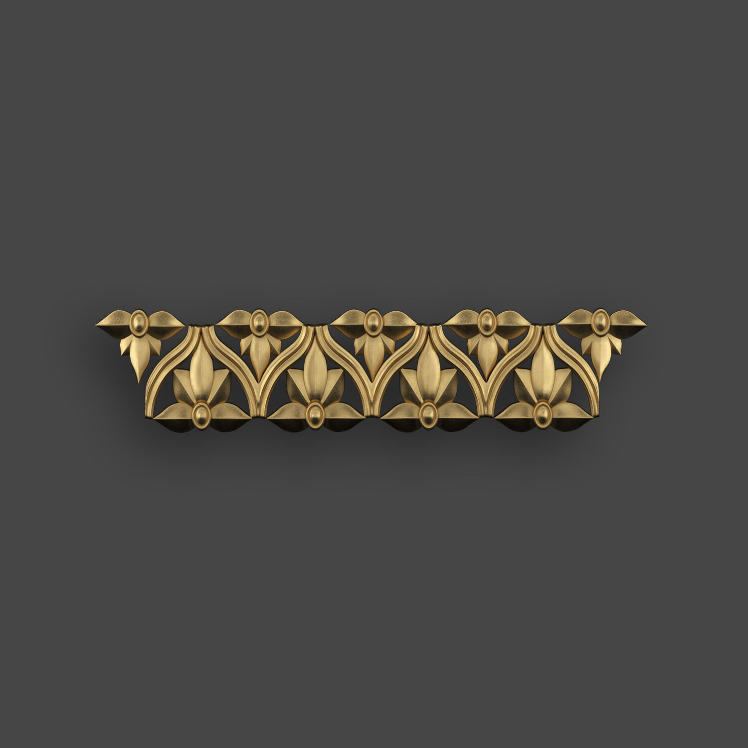 5 Borders Ornamental Pack 9 3D model_5