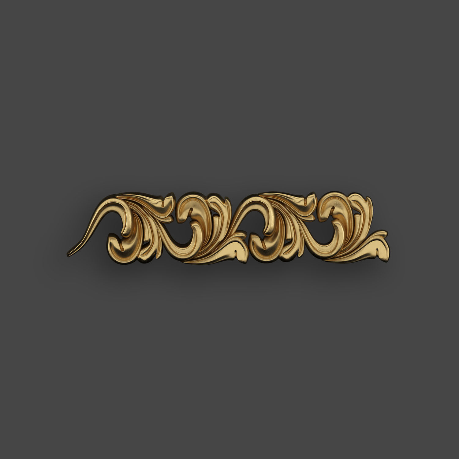 5 Borders Ornamental Pack 9 3D model_1