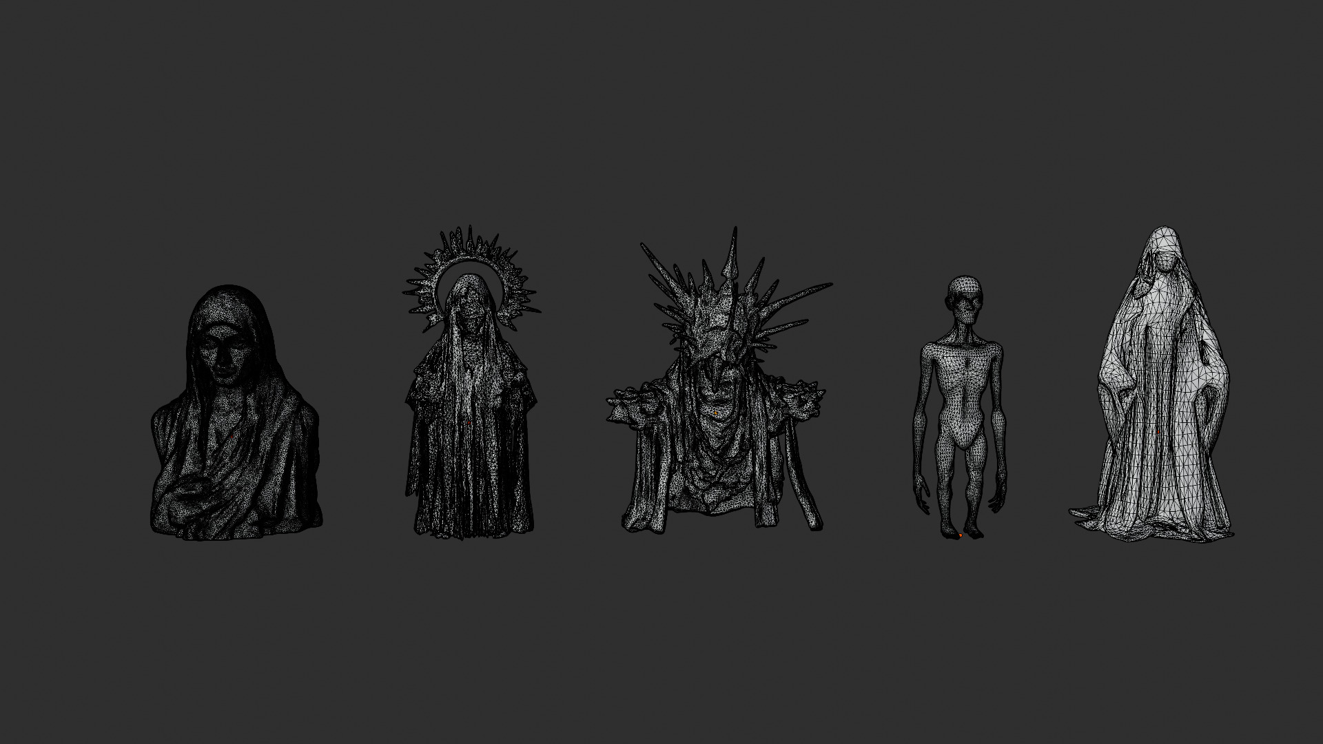 Random Character For Free Free 3D model_4