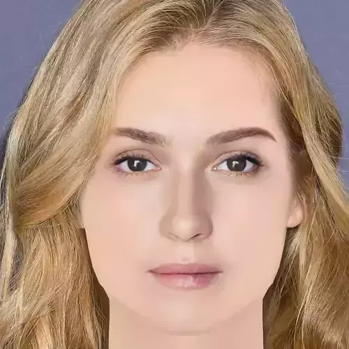 Mariya Poezzhaeva Head - No Hair - Low poly head for game