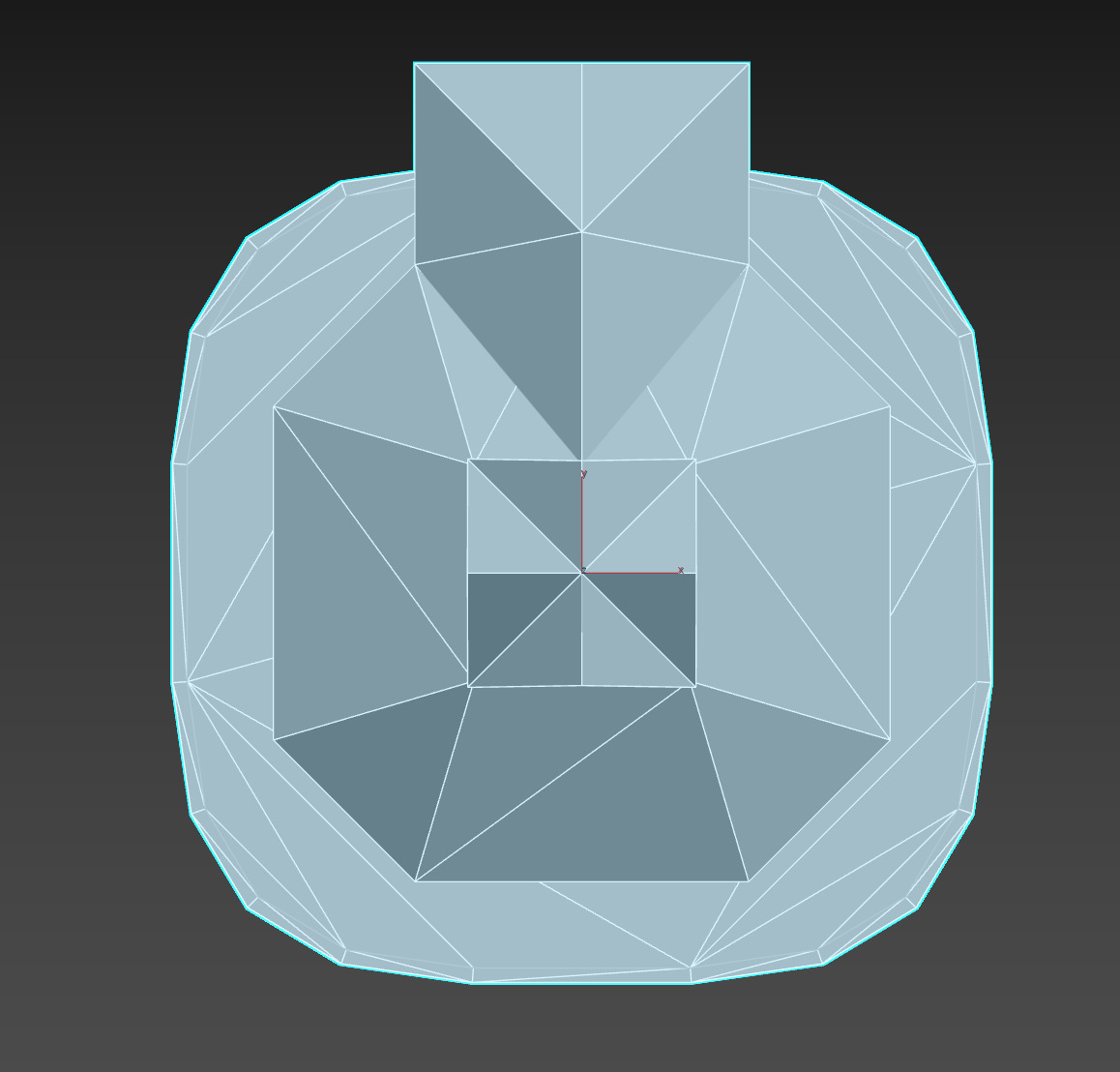 The Clock Tower Low-poly 3D model_20