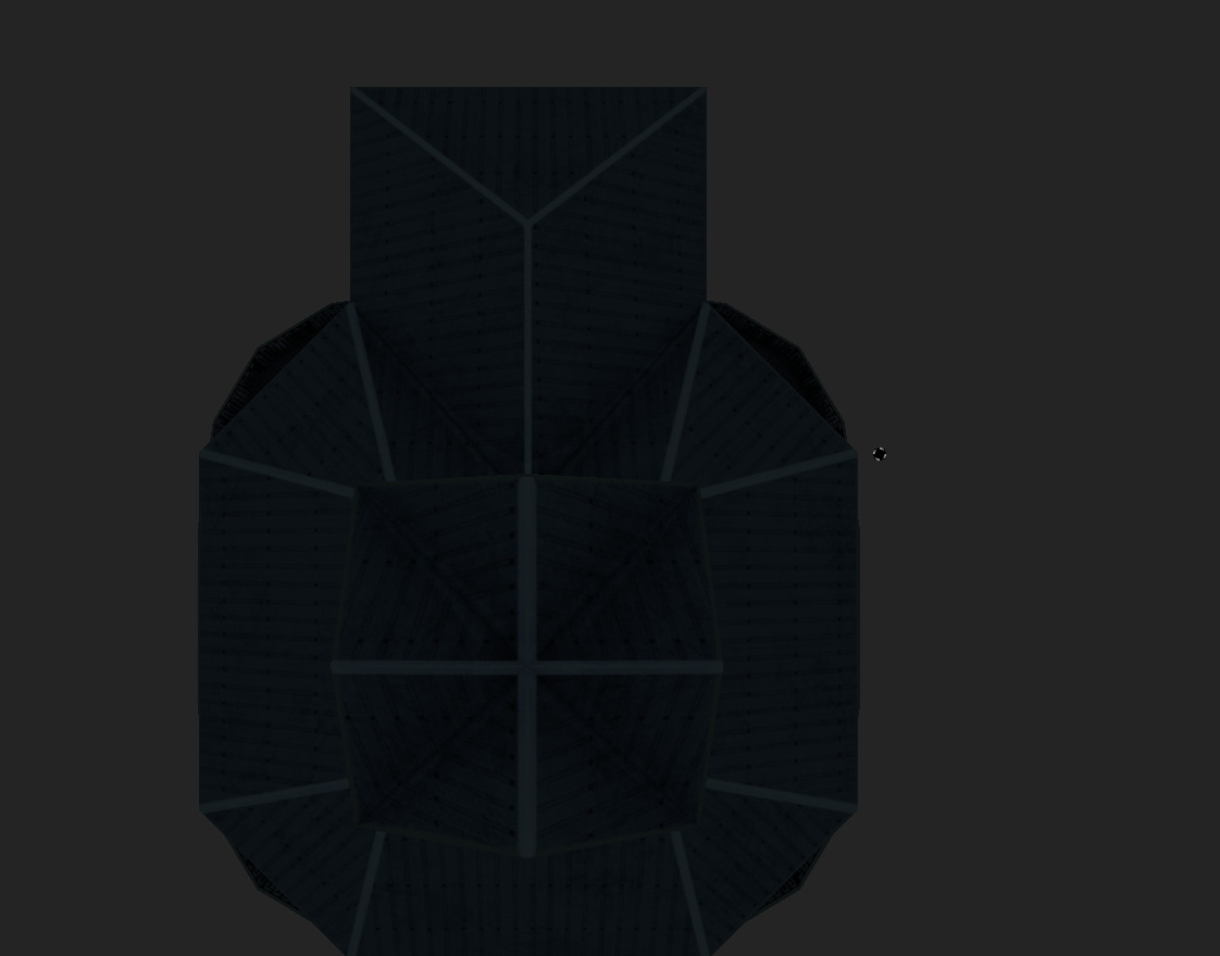 The Clock Tower Low-poly 3D model_16