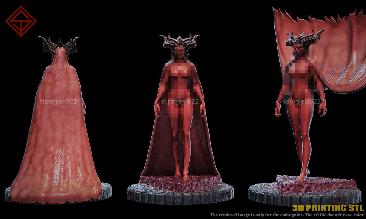 Lilith Born 3D print model_1