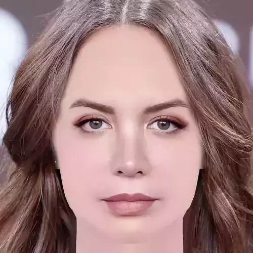 Maria Hervas Head - No Hair - Low poly head for game Low-poly 3D model