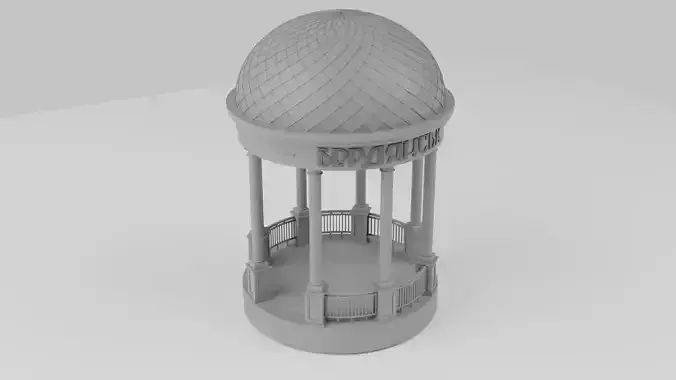 Berdyansk gazebo 3D print model