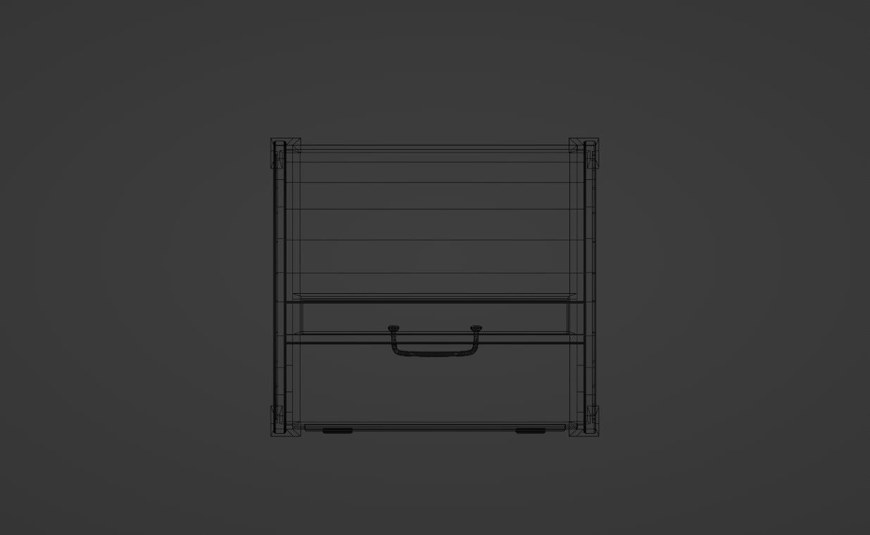 Mailbox Low-poly 3D model_14