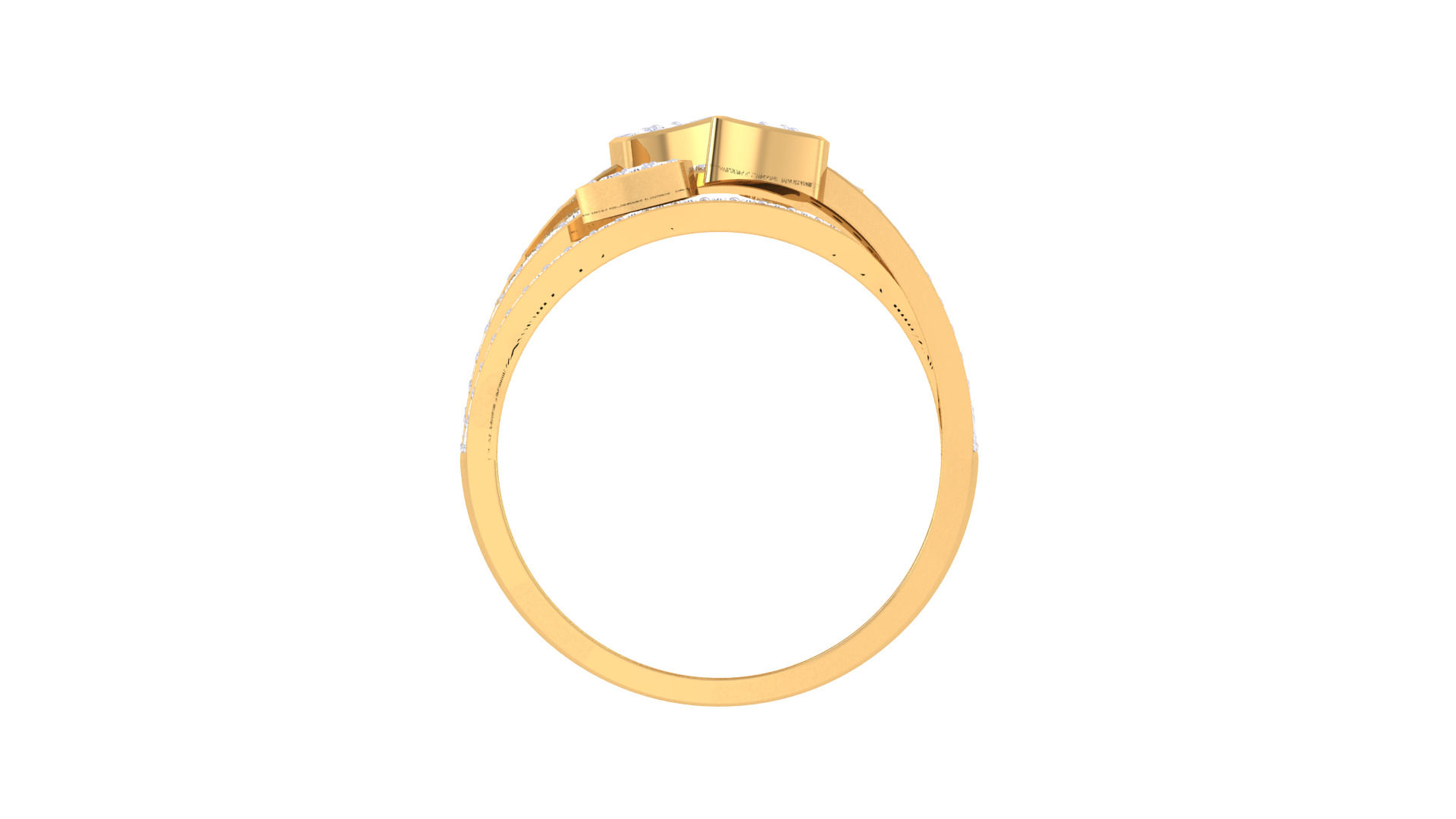  Women Ring MTL 3dm STL OBJ FBX Details 3D print model_4