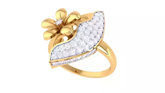  Women Ring MTL 3dm STL OBJ FBX Details