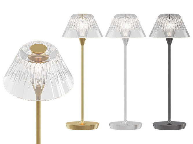 Blaze Rechargeable Table Lamp 3D model