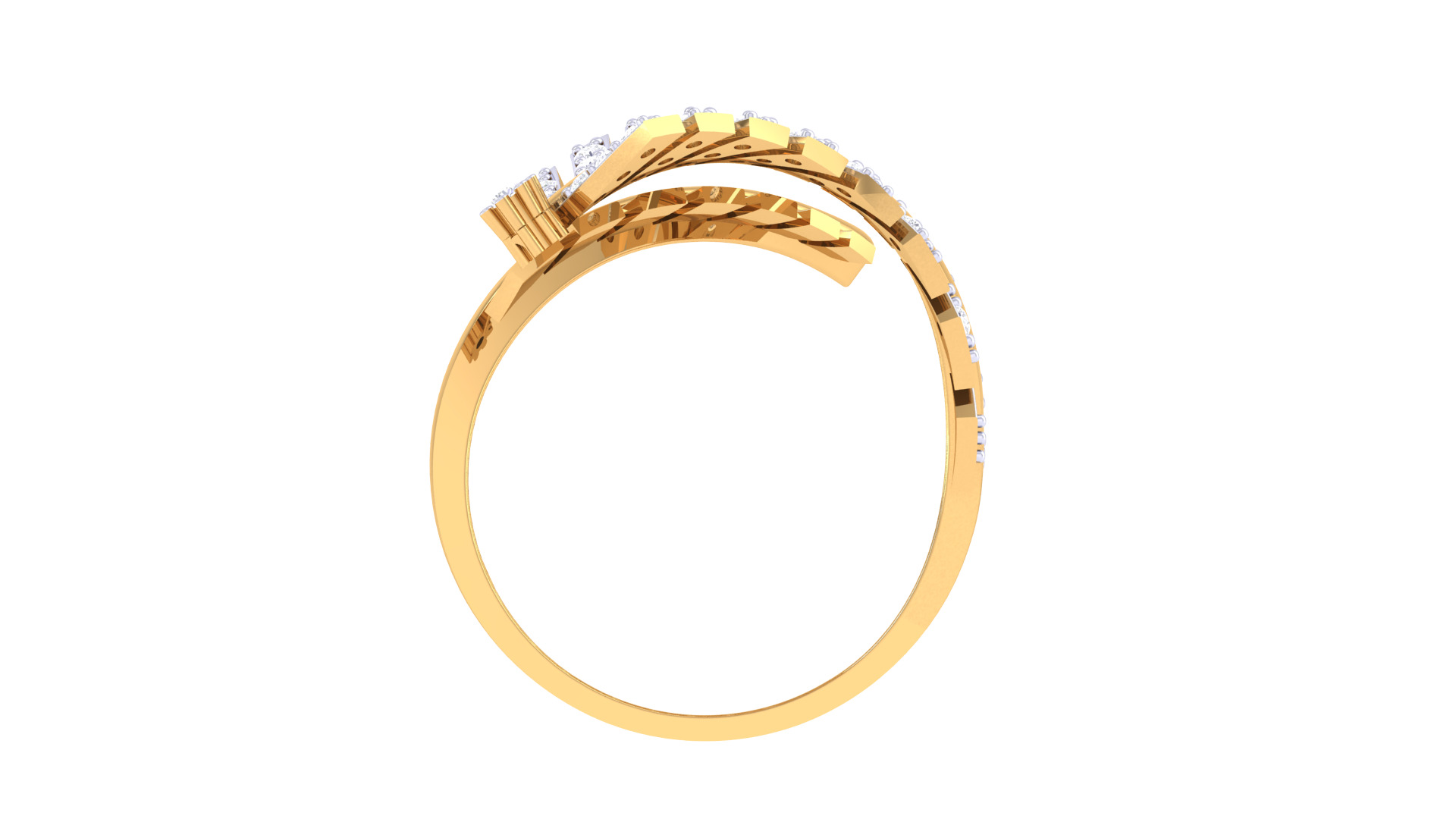  Women Ring MTL 3dm STL OBJ FBX Details 3D print model_4