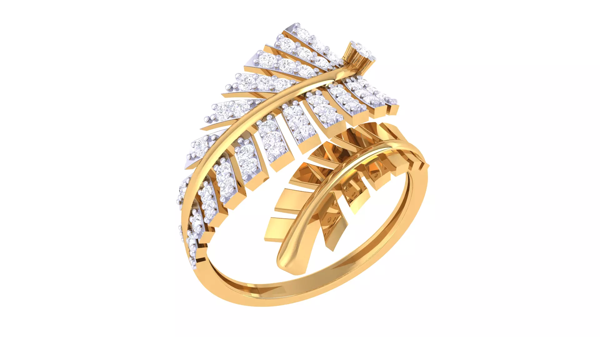  Women Ring MTL 3dm STL OBJ FBX Details 3D print model_0