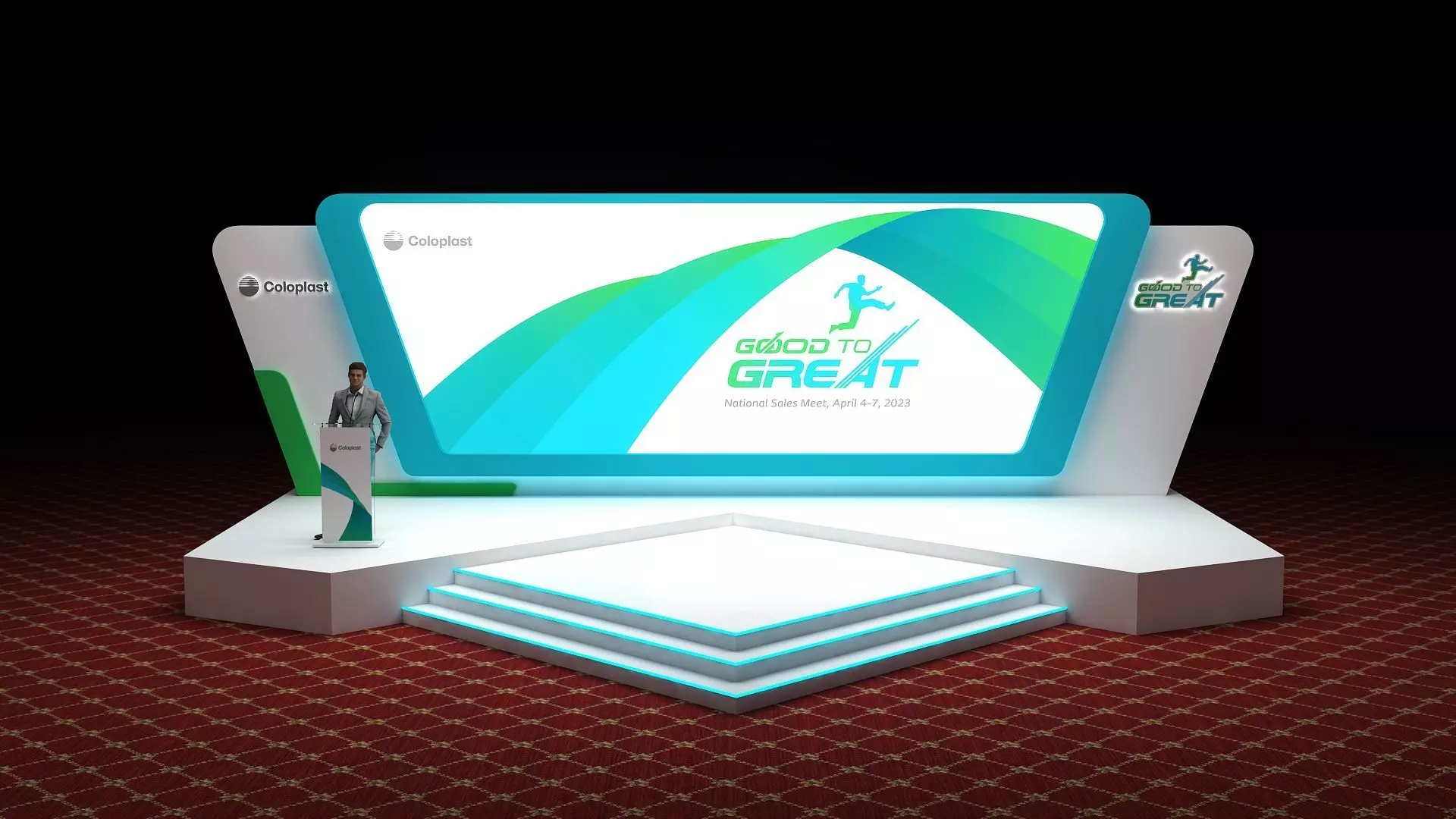 Event Stage Design 3D model
