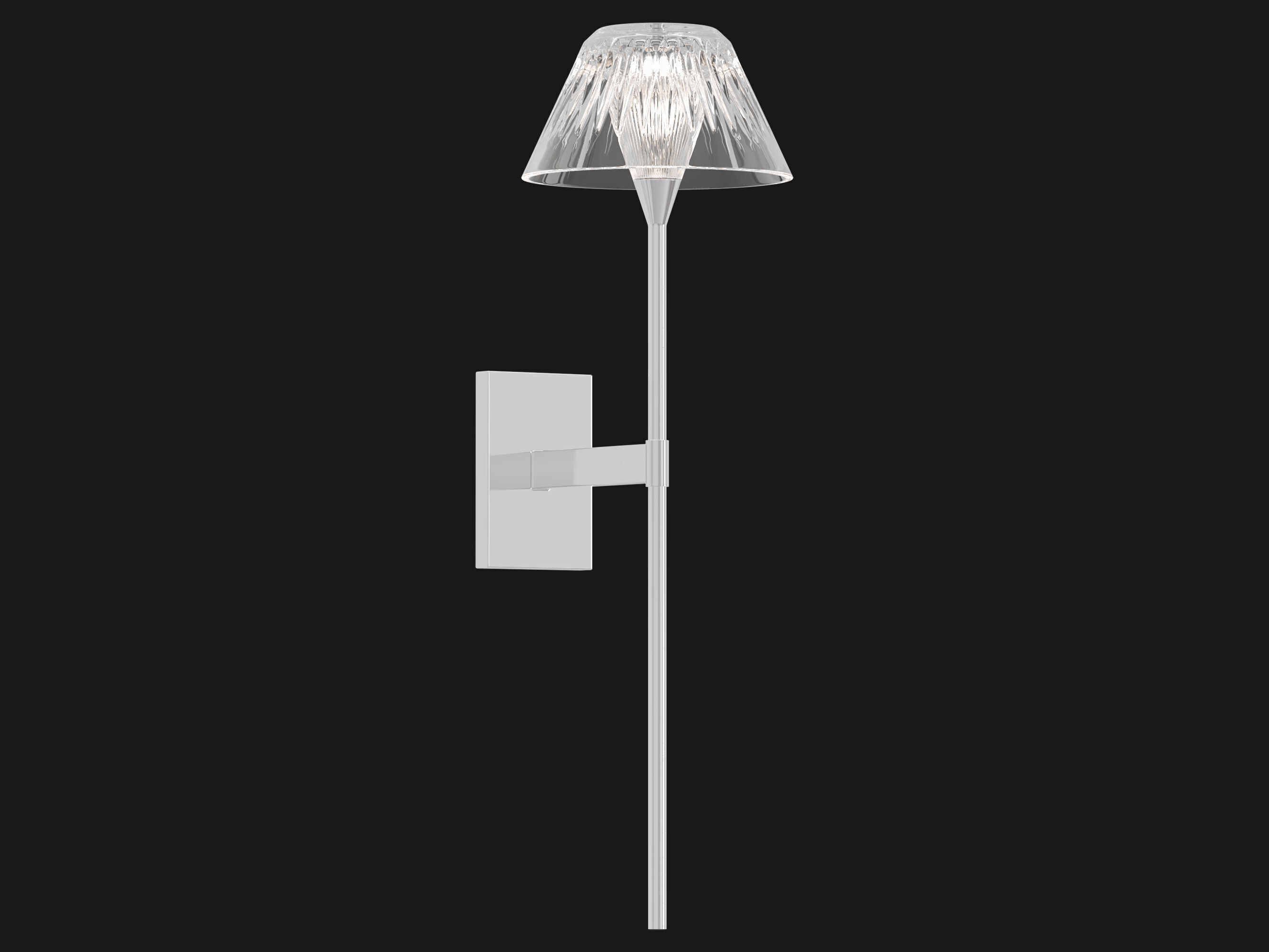 Blaze Tail Sconce 3D model_10