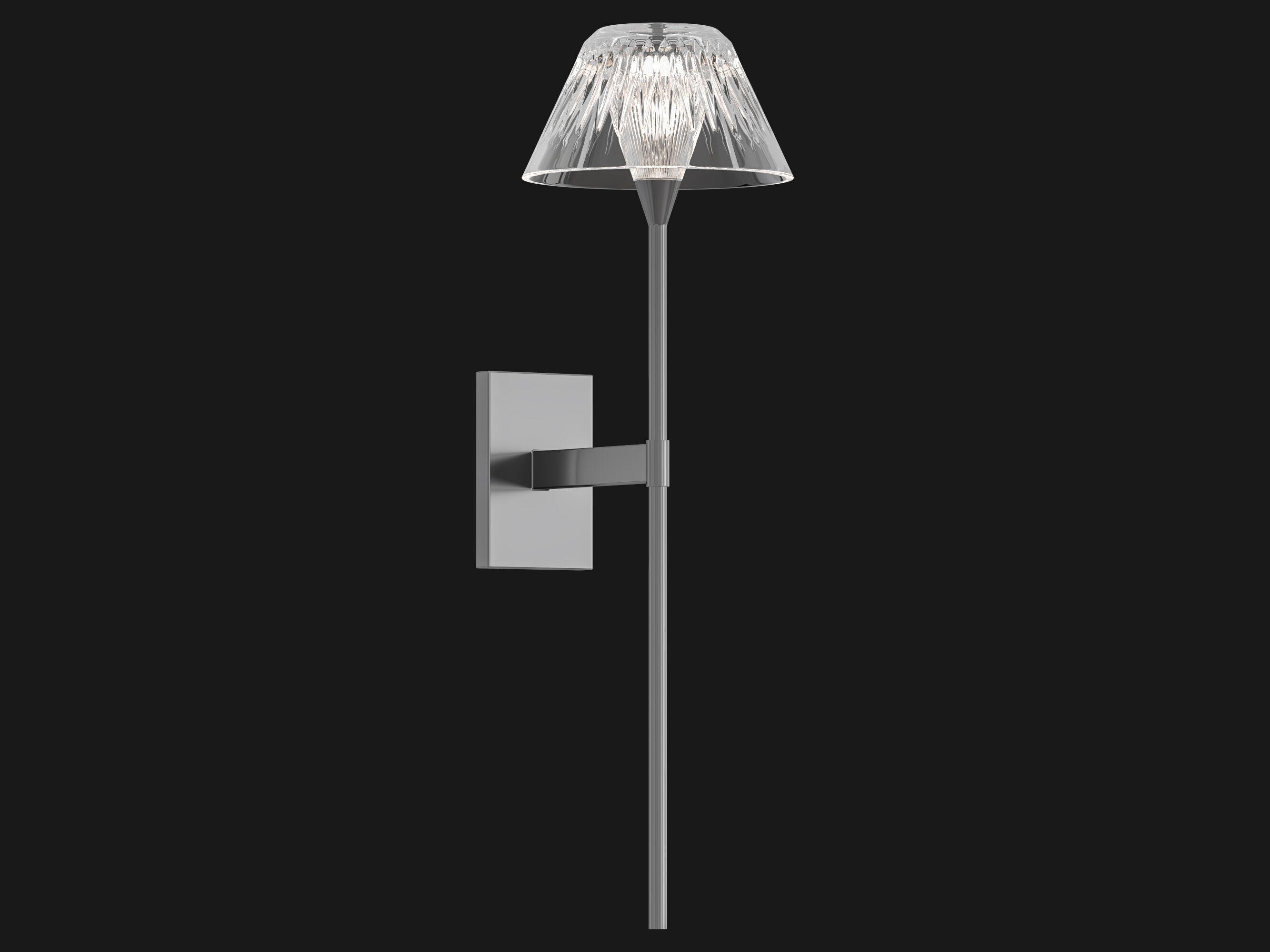 Blaze Tail Sconce 3D model_12