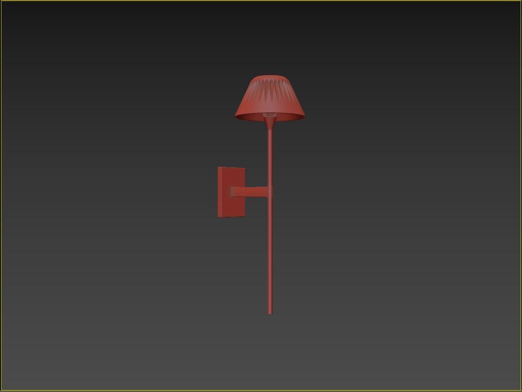 Blaze Tail Sconce 3D model_28