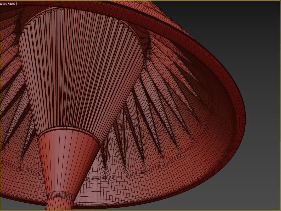 Blaze Tail Sconce 3D model_32