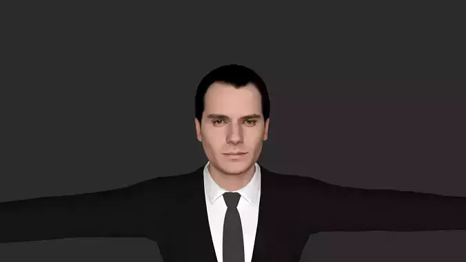 Henry Cavill Hyper Realistic Full Body Fully Rigged 3D Character