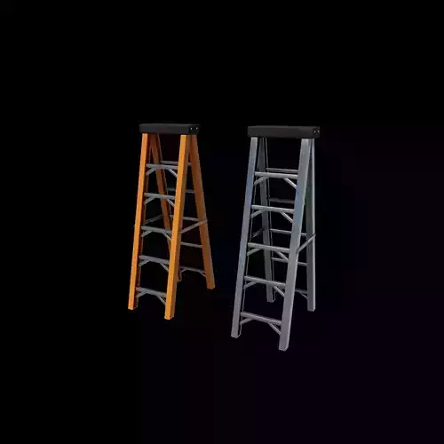 Double Sided Ladder 3D model