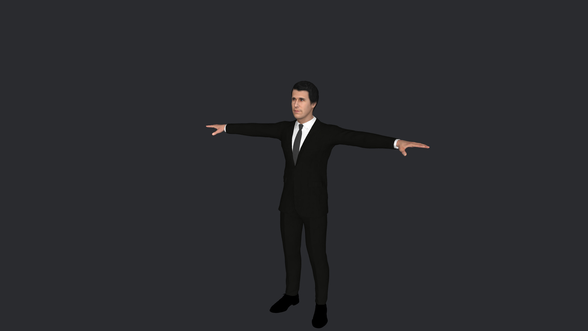 Henry Winkler Hyper Realistic Full Body Fully Rigged Character Low-poly 3D model_23