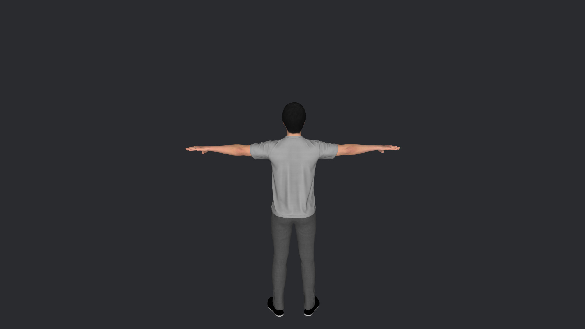 Henry Winkler Hyper Realistic Full Body Fully Rigged Character Low-poly 3D model_26
