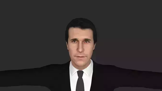 Henry Winkler Hyper Realistic Full Body Fully Rigged Character