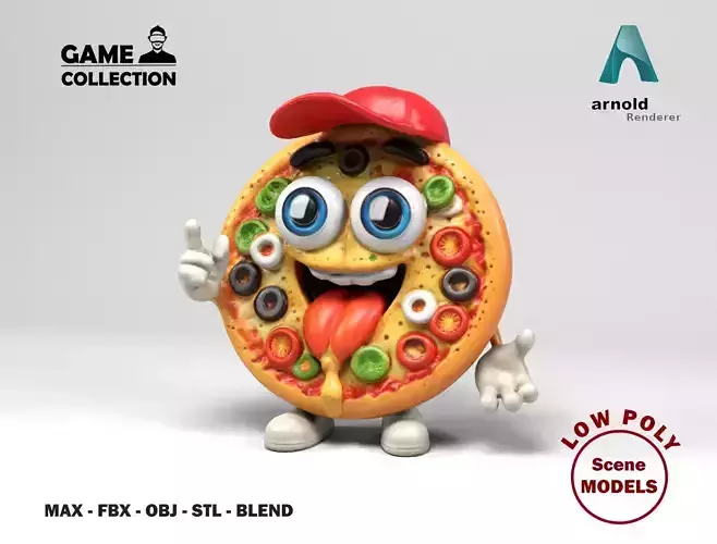 Pizza character