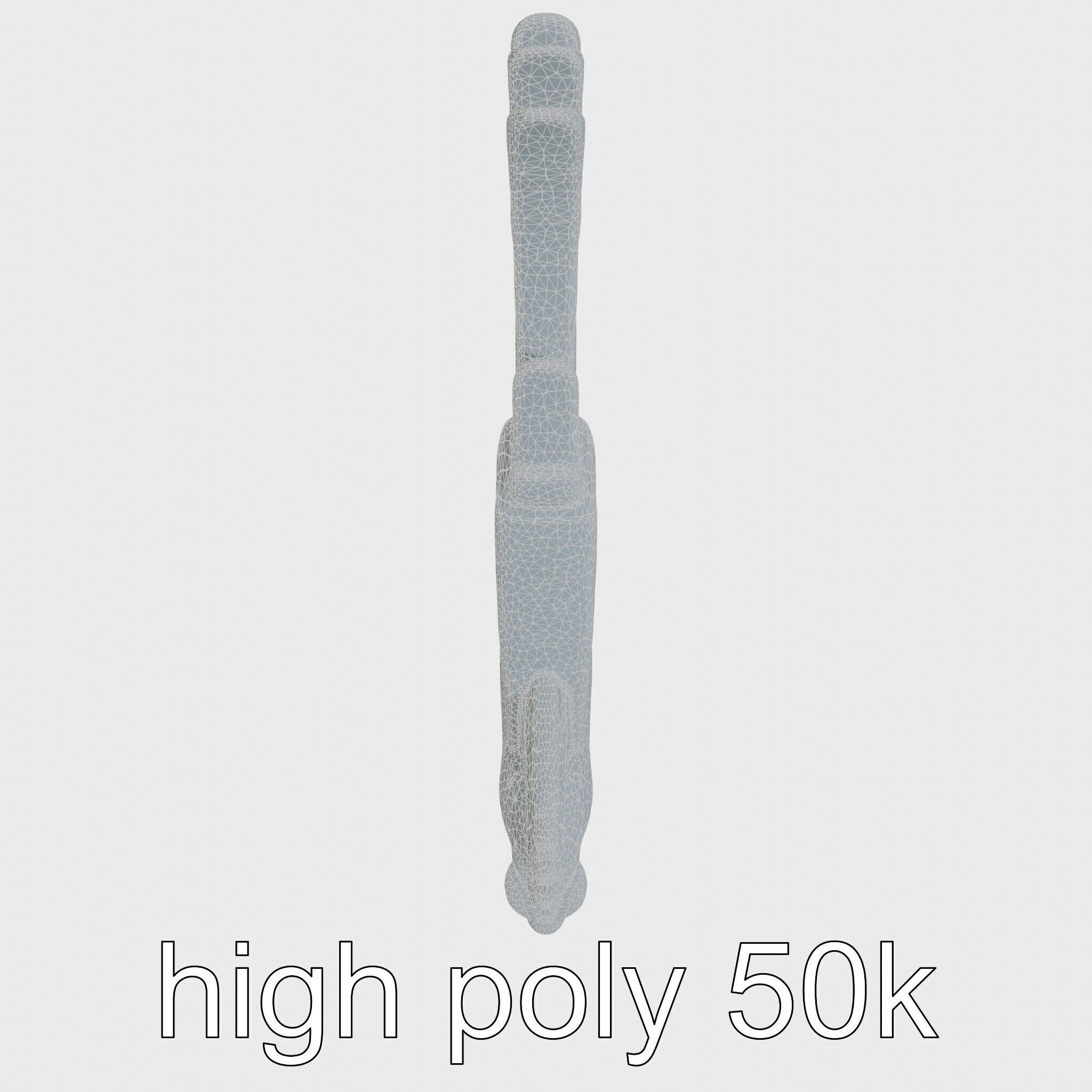 Majestic Eagle in Flight Statue Symbolizing Freedom and Majesty Low-poly 3D model_20