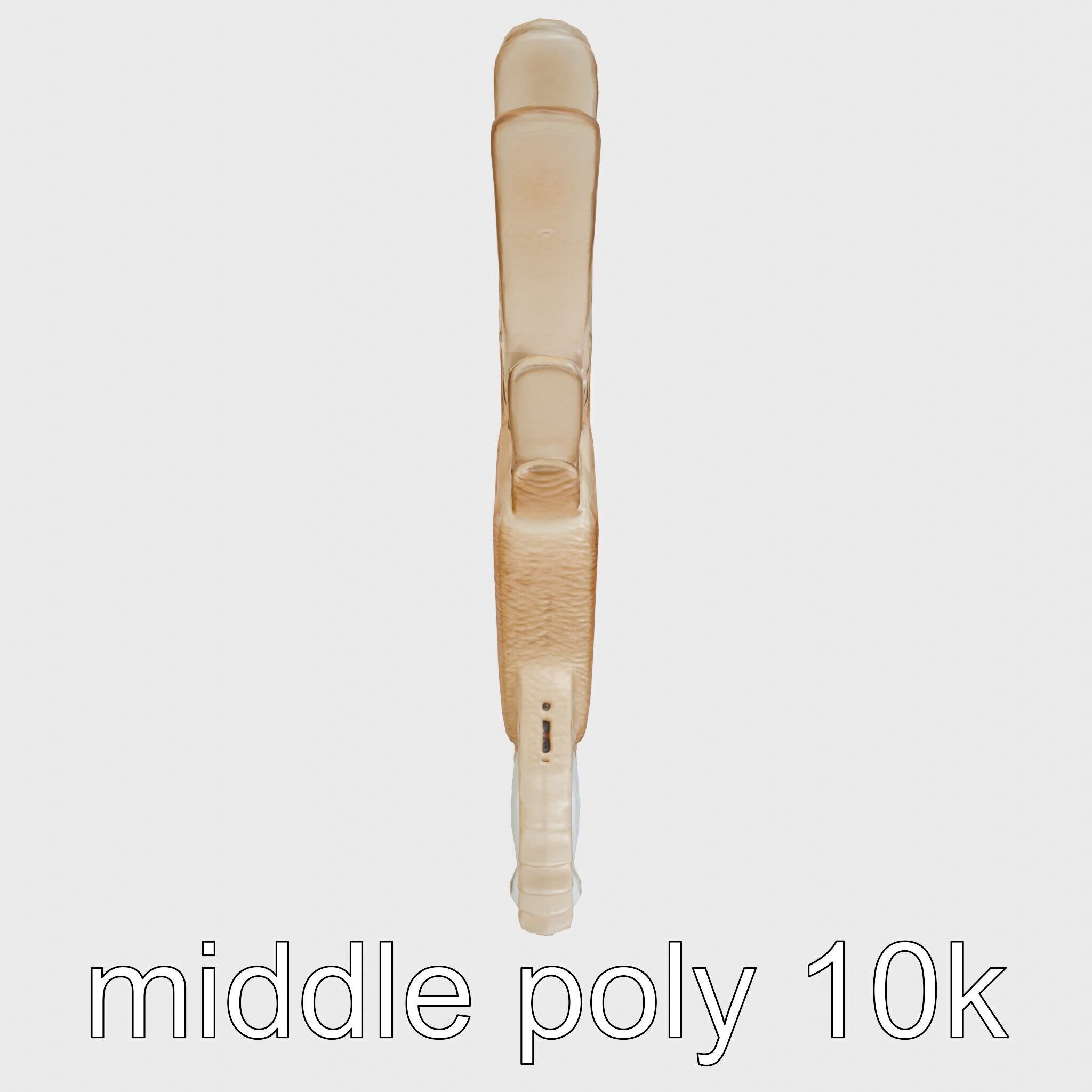 Majestic Eagle in Flight Statue Symbolizing Freedom and Majesty Low-poly 3D model_28